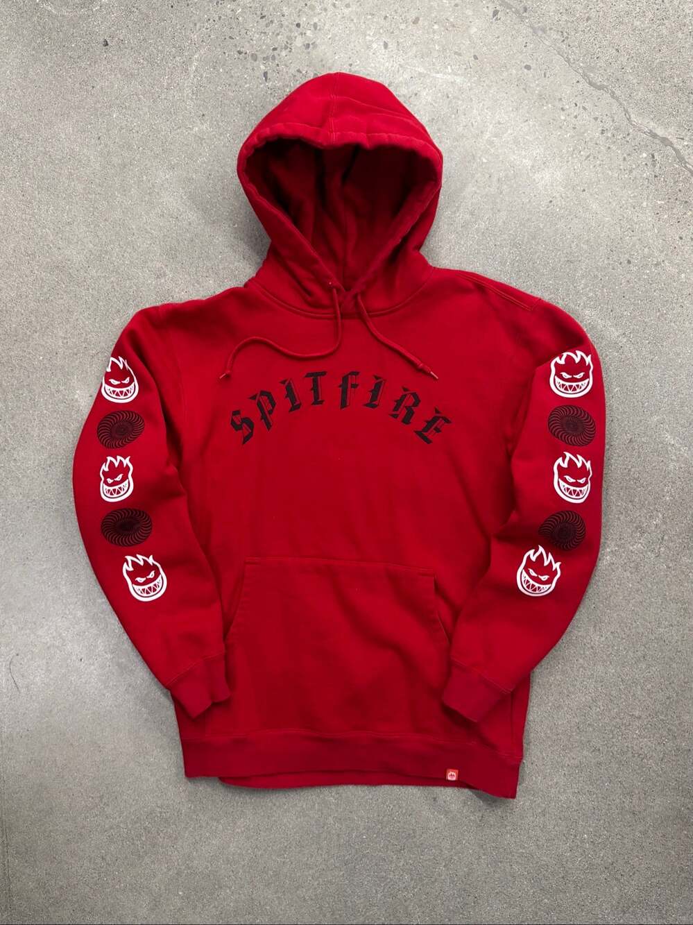 Spitfire Skate Old English Pullover Hoodie - M